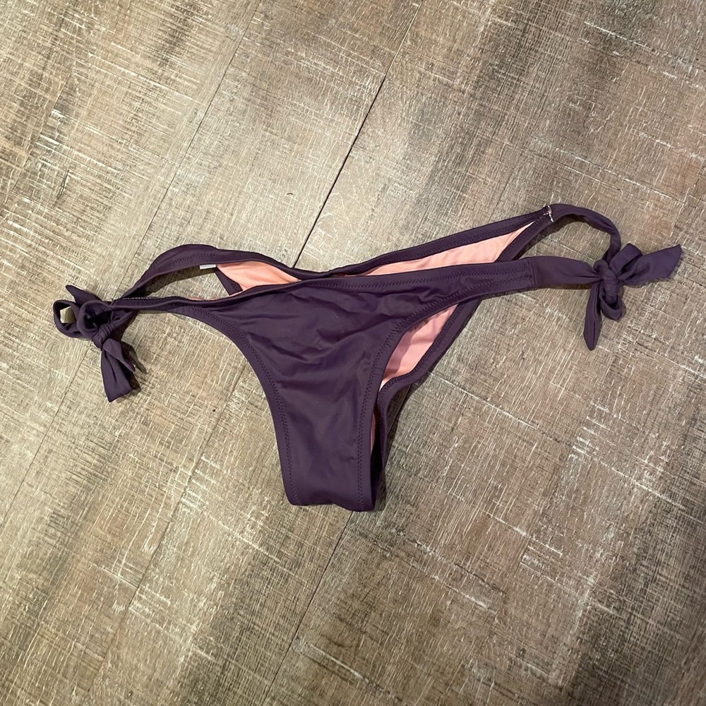 Victoria’s Secret deep purple itsy bikini bottom
